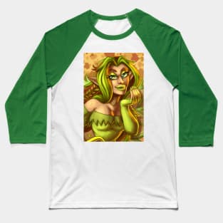 Illusen the Earth Faerie Baseball T-Shirt